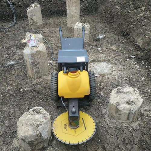 广西北海700电动切割桩机 路面机械的高效革新力量